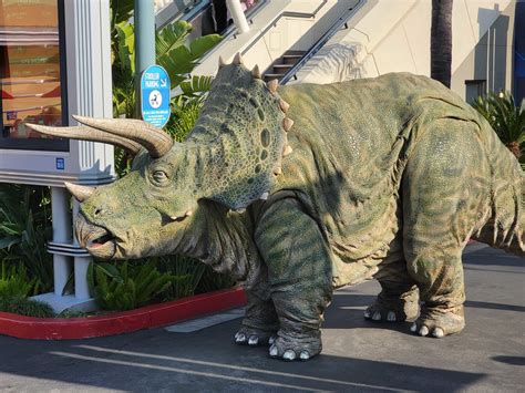 PHOTOS: Meet a Triceratops in Jurassic World at Universal Studios Hollywood - WDW News Today