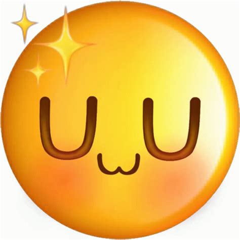 Uwu Emoji Sticker - Uwu Emoji - Discover & Share GIFs