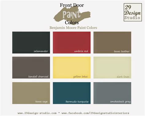 29 Design Studio: Front Door Paint Colors