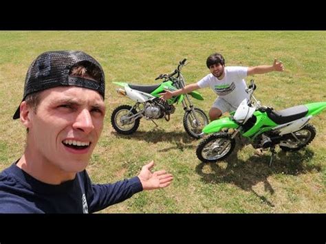 Braydon Price SURPRISED me with a FREE Dirt Bike - YouTube