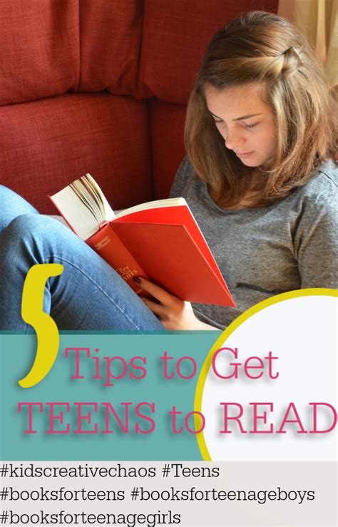 Tips to Get TEENS to Read More - Adventures of Kids Creative Chaos