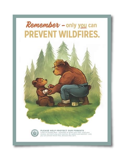 Prevent Wildfires Poster – The Landmark Project