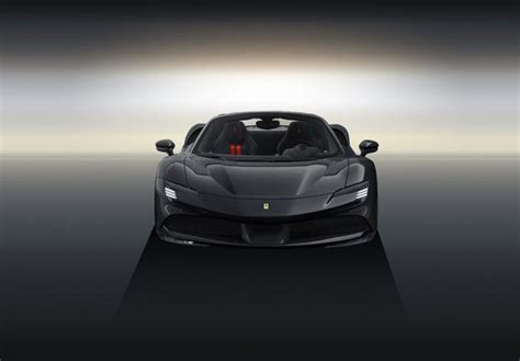 black-ferrari-sf90-stradale-spider-rendering-1024x712 - AVTOPLUS.mk