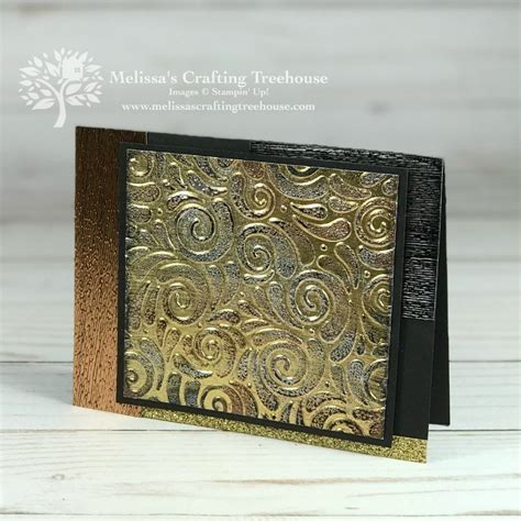 Embossing Techniques with Tarnished Foil - Melissa's Crafting Treehouse