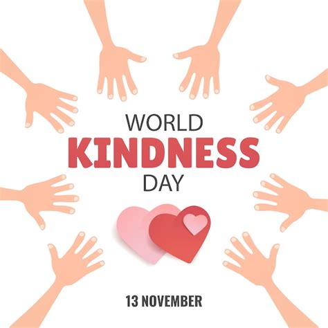 Premium Vector | World kindness day.