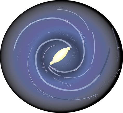 Transparent Milky Way Galaxy Png - Circle - Original Size PNG Image - PNGJoy