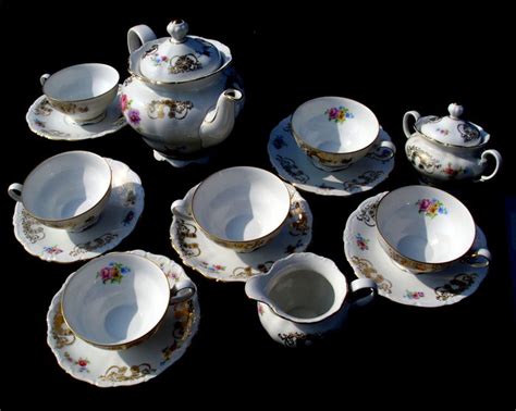 Seltmann Weiden Bavaria - tea set - Germany - mid 20th century - Catawiki