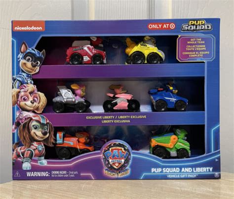 Paw Patrol The Mighty Movie Pawket 7 Pack Toy Vehicle NEW 2023 | eBay