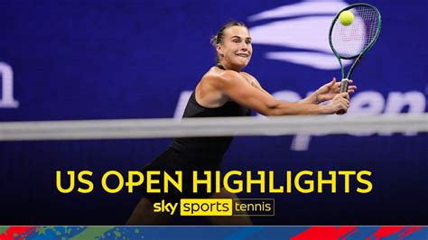 Aryna Sabalenka vs Emma Navarro | US Open highlights | Tennis News ...