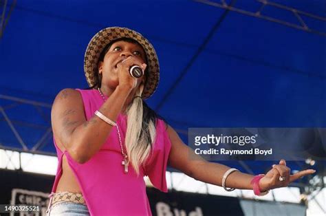 Rapper Lil Mo performs at Toyota Park in Bridgeview, Illinois in ...