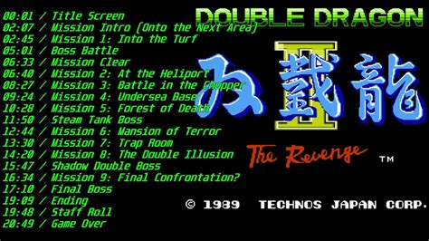 Nes Double Dragon II Soundtrack - YouTube