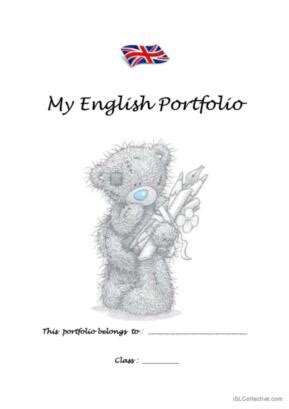 31 Portfolio English ESL worksheets pdf & doc