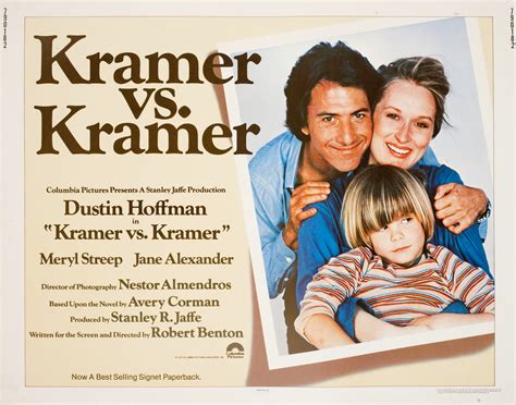 Kramer vs. Kramer Original 1979 U.S. Half Sheet Movie Poster ...