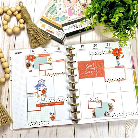 Happy Planner Vertical Layout Ideas You'll Love - A Dash of Kam