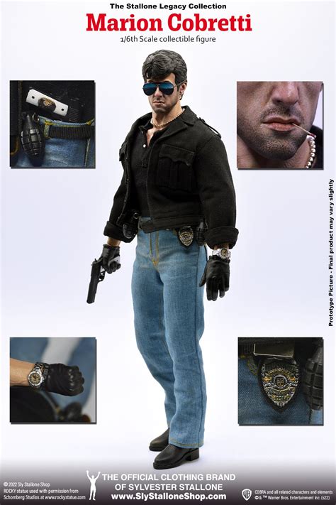 Cobra, Marion Cobretti Sixth Scale Figure; PRE ORDER – Sly Stallone Shop