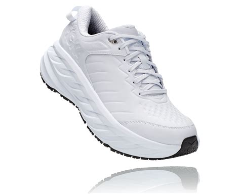 Hoka Men's Bondi SR WHITE / WHITE