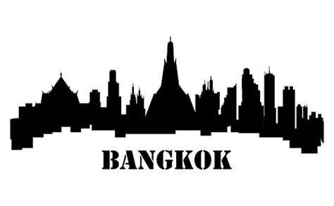 Bangkok Skyline Stock Illustration - Download Image Now - iStock