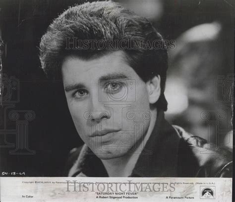 Actor John Travolta in "Saturday Night Fever" 1978 Vintage Press Photo ...