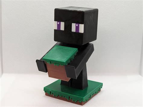 Minecraft Enderman Chibi Cute Figure Holder - Etsy UK