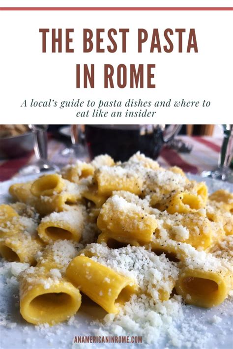 Best Pasta in Rome: 9 Must-Try Dishes