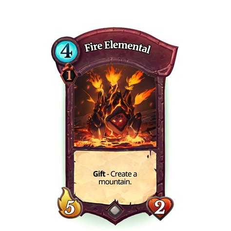 Fire Elemental - Official Faeria Wiki