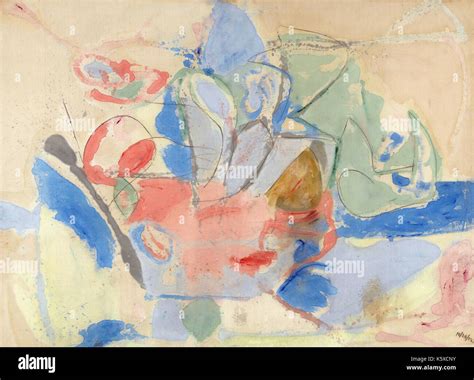 helen frankenthaler Mountains and Sea, 1952 Stock Photo - Alamy