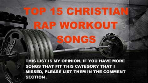 Top 15 Christian Rap Workout Songs - YouTube