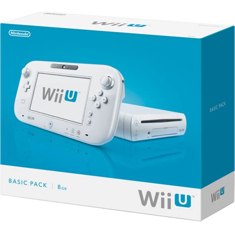 Wii U Console: 8GB Basic Pack - White Games Consoles | Zavvi.com