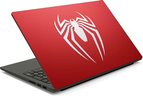 ISEE 360® Laptop Skin Cover for 15.6 Inch Spider Logo Sticker Girls ...