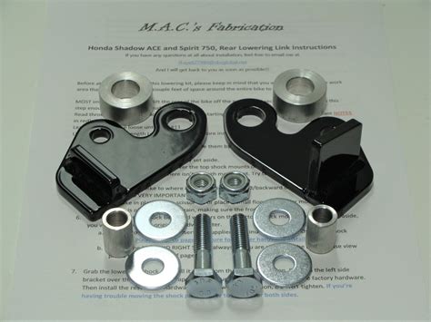 Motorcycle Lowering Kits – MAC's Fabrication