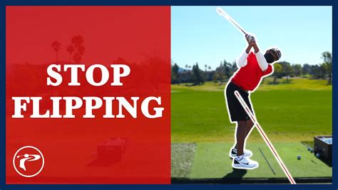 Golf Iron Swing Tips - Stop Flipping The Hands - YouTube