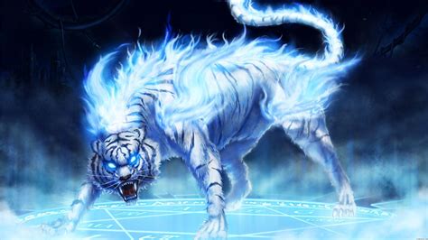 Blue Fire Tiger Wallpapers - Top Free Blue Fire Tiger Backgrounds ...