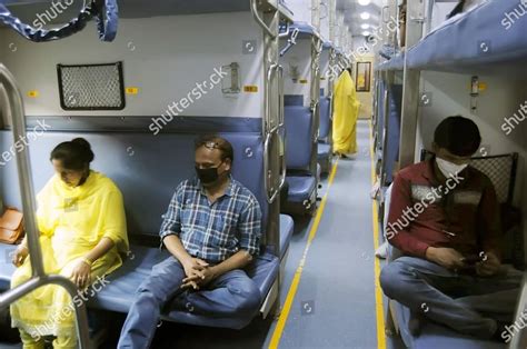 People Seen Inside Rajdhani Express Train Editorial Stock Photo - Stock ...