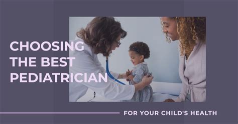 Choosing The Best Pediatrician For Your Child's Health | Motherhood Center