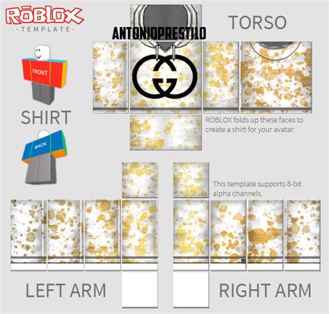 Roblox Gucci Pants Template