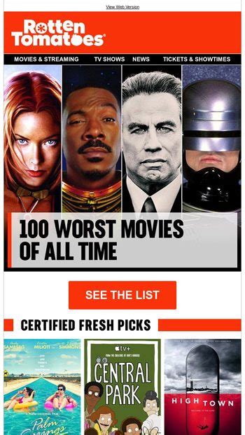 Worst Movies On Rotten Tomatoes All Time - Worst - These are the films ...