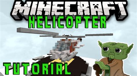 Minecraft Helicopter Tutorial - YouTube