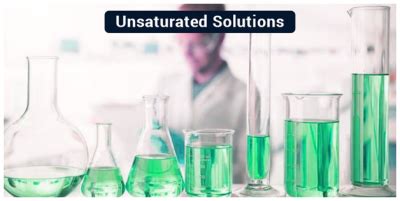 Unsaturated Solutions | Unsaturated solutions with Examples | byjus.com