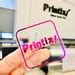 Pink Clear Custom Stickers, Custom Product Labels, Pink Foil Printing, Transparent Stickers, Any ...
