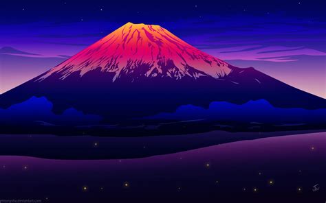 Mount Fuji Sunset Wallpapers - Top Free Mount Fuji Sunset Backgrounds - WallpaperAccess