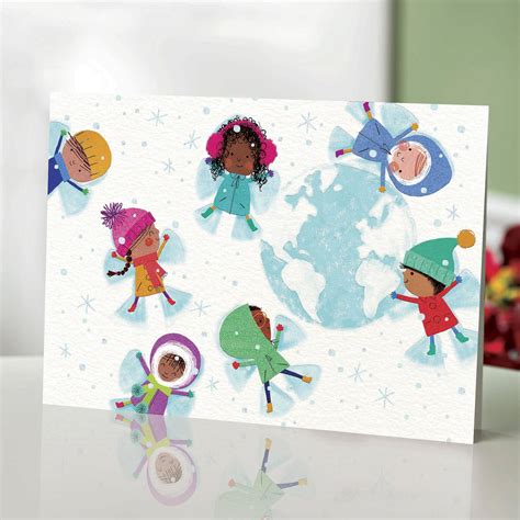 UNICEF Market | UNICEF Holiday Cards (Box of 10) - Snow Angels