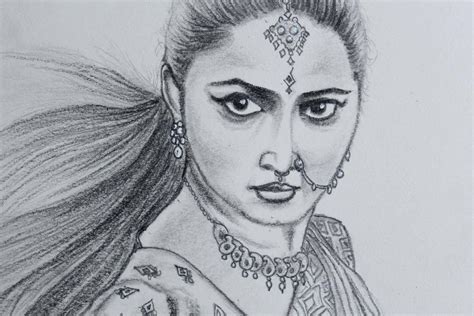 Drawing Sketch Of Bahubali - Download Free Mock-up