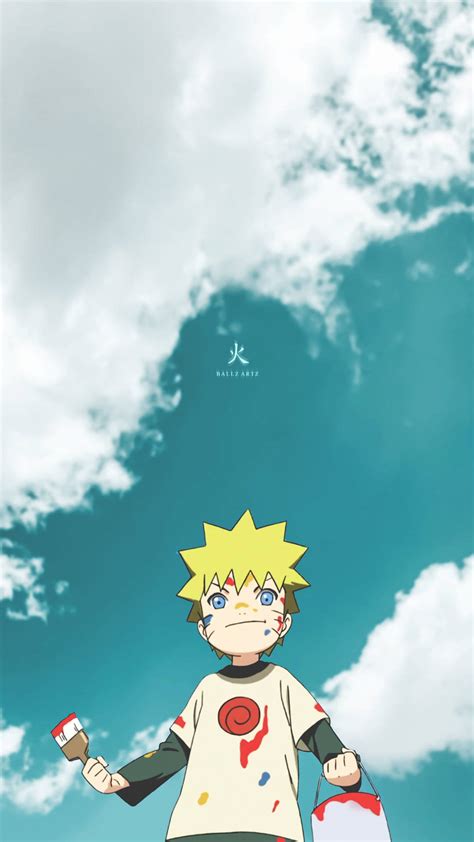Download Young Uzumaki Naruto Mobile 4K Wallpaper | Wallpapers.com