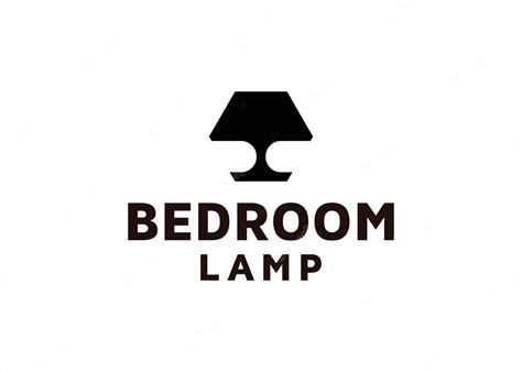 Premium Vector | Night lamp bedroom logo design vector decorative interior concept