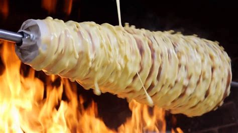 How they make Lithuanian šakotis. : videos