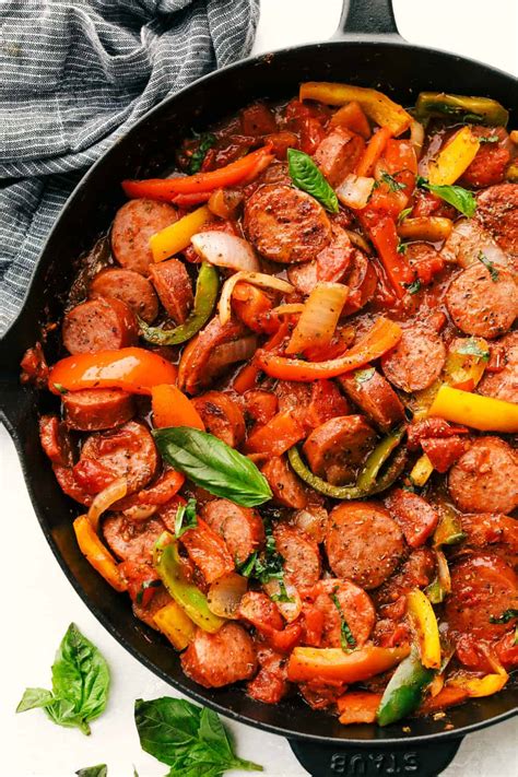 Skillet Italian Sausage and Peppers | The Recipe Critic