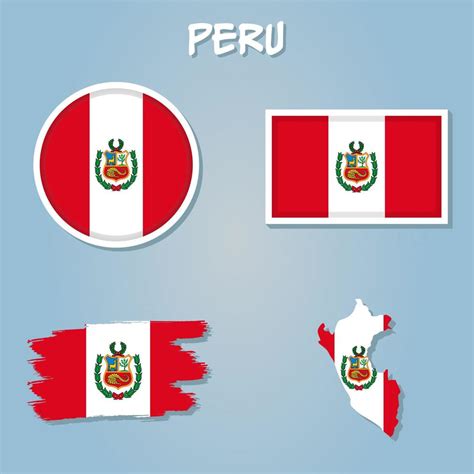 Peru flag inside the Peruvian map borders vector illustration. 21991598 Vector Art at Vecteezy