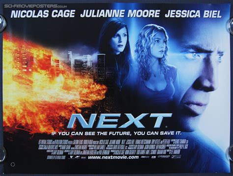 Next (2007) - Original British Quad Movie Poster