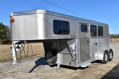 2018 Sundowner 2 Horse Trailer Gooseneck Horse Trailer :: Dixie Horse ...