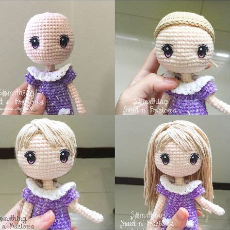 Crochet Doll Hair How To Make Photo Tutorial 18+ Super Ideas